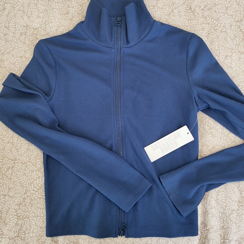 Mock Neck Zip Sweater